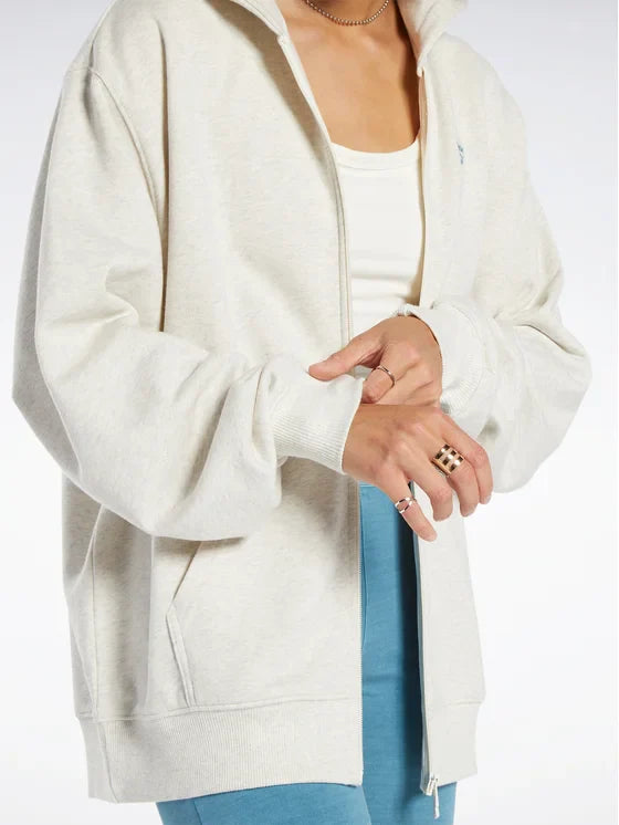 هودي ريبوك أيدنتيتي من الصوف بغطاء للرأس